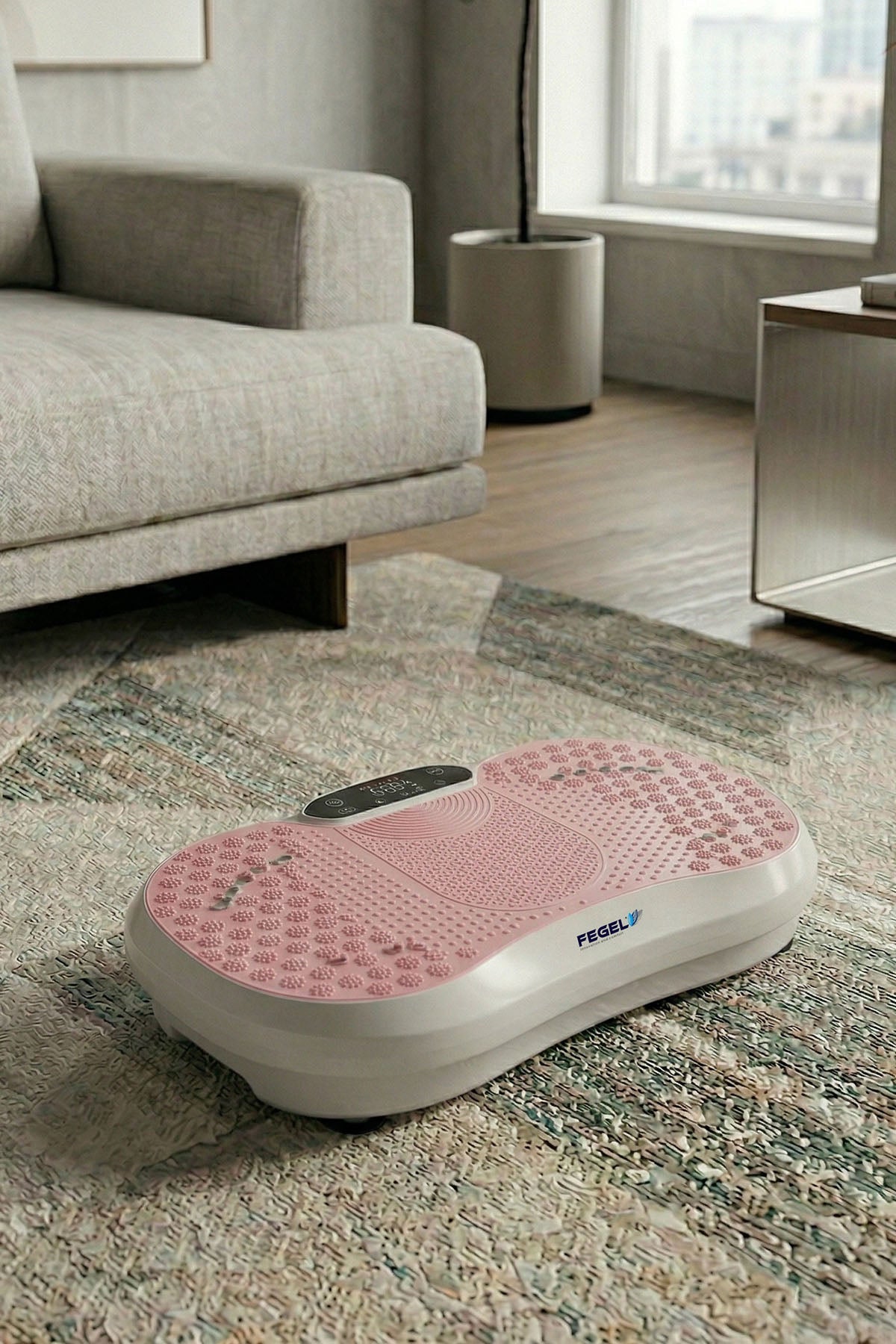 Fegel FG-6500 Titreşimli Fitness Platformu - Pembe 2