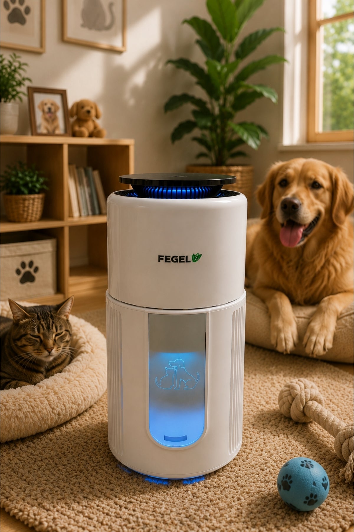 Fegel FG-202 HEPA Hava Temizleyici - Beyaz 6