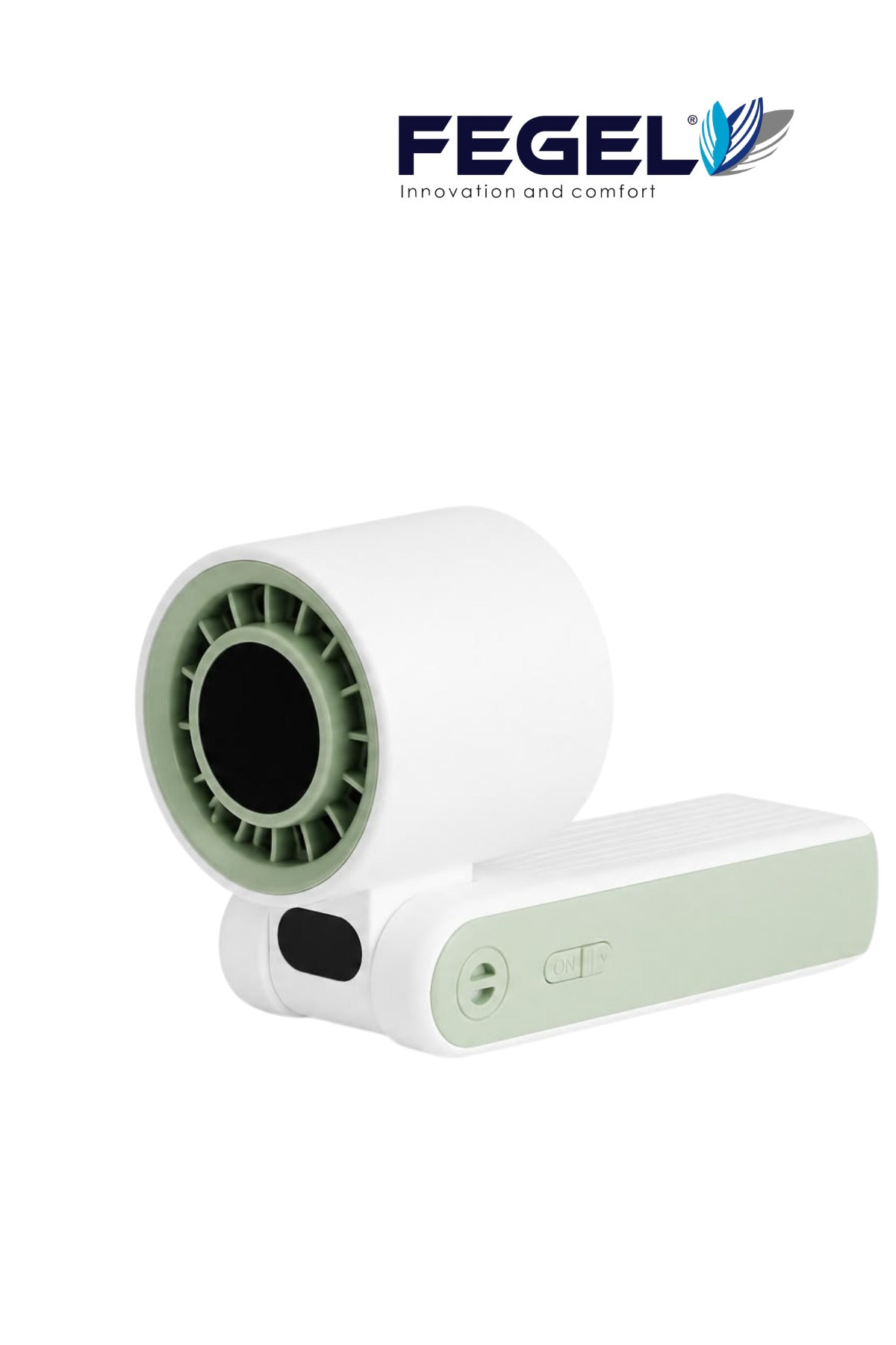 Fegel FG-52 Bluetooth Hoparlörlü El Fanı - Beyaz 3