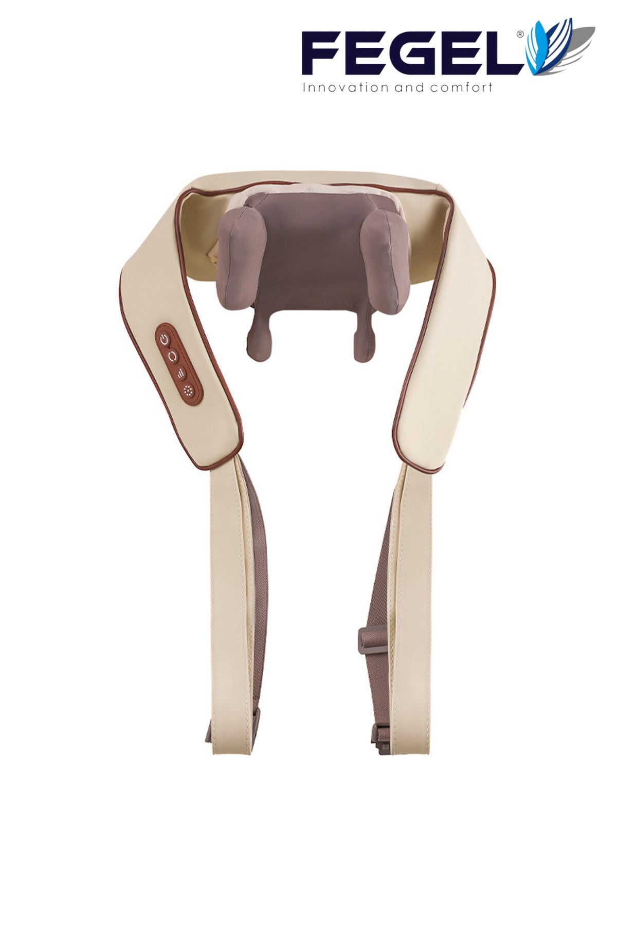 3D Scrub Heated Neck Hanging Massage Pillow / FG-687