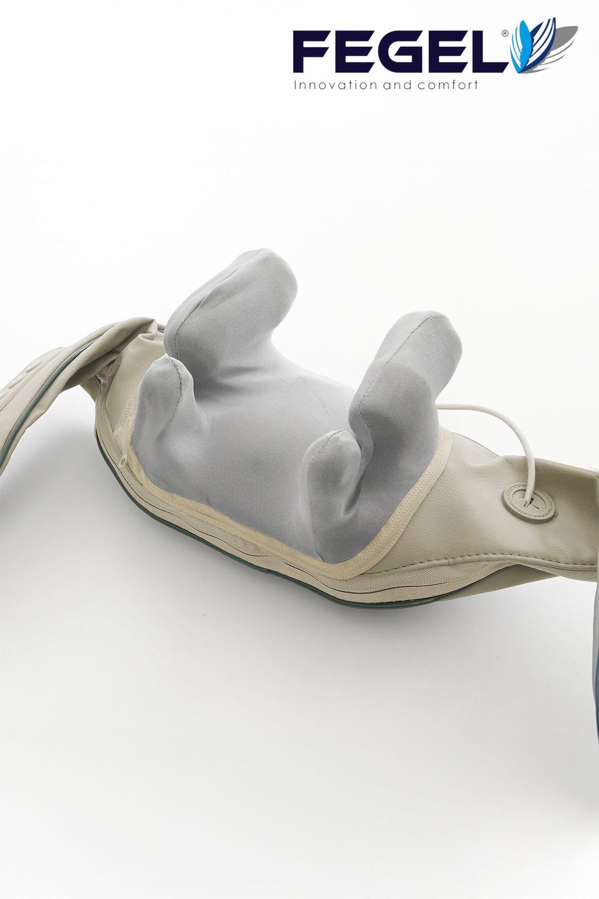 3D Scrub Heated Neck Hanging Massage Pillow / FG-687