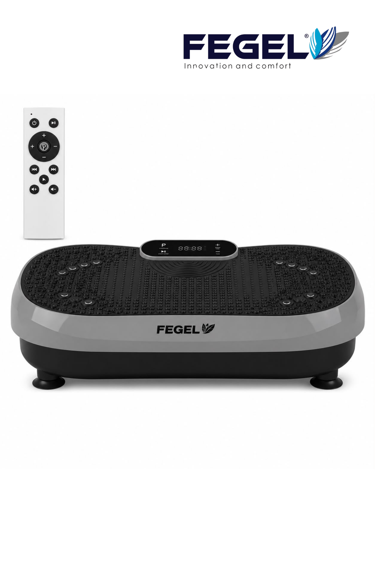 Fegel FG-6500 Titreşimli Fitness Platformu - Gri