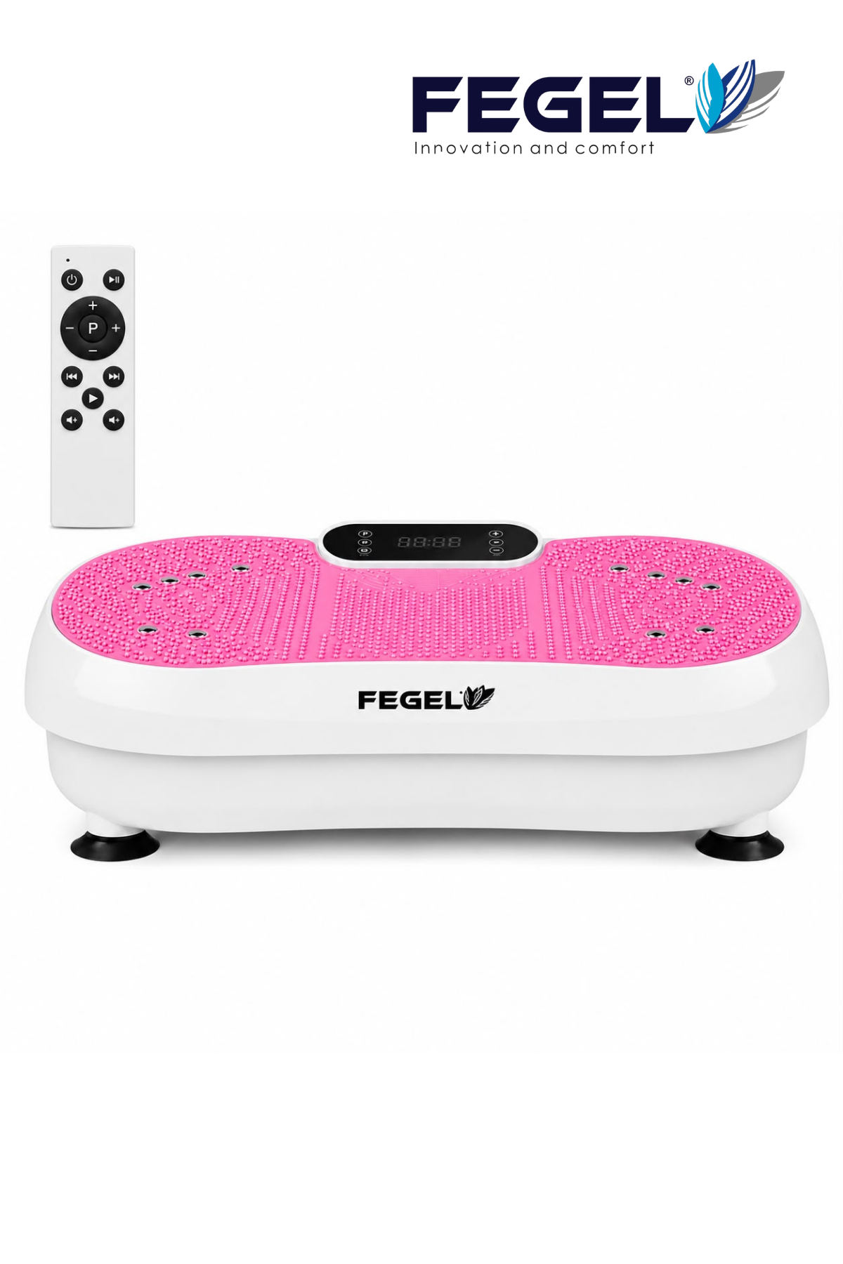 Fegel FG-6500 Titreşimli Fitness Platformu - Pembe
