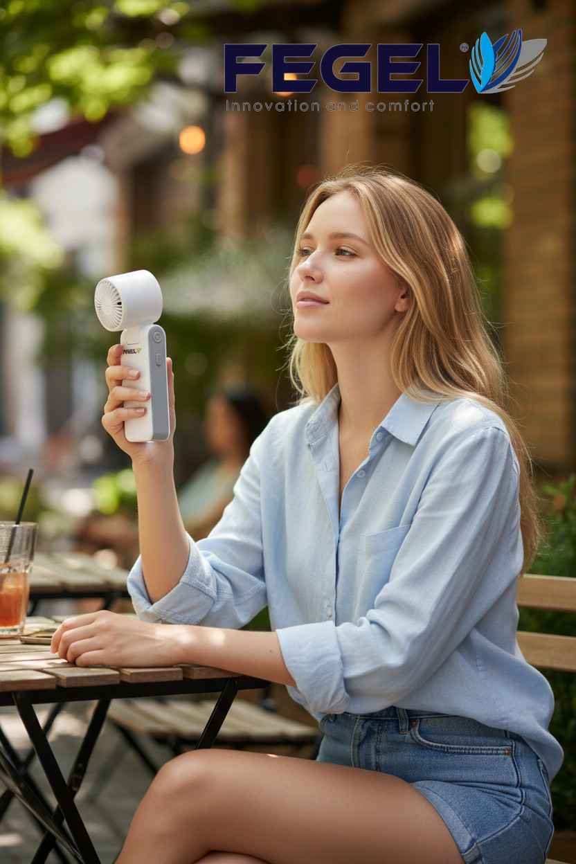 Bluetooth Hoparlör Fan 6000mAh Şarjlı Led Fenerli Askı Aparatlı | 199 Hız Seviyesi, Dijital Ekranlı ve Flaş Özellikli / FG-52