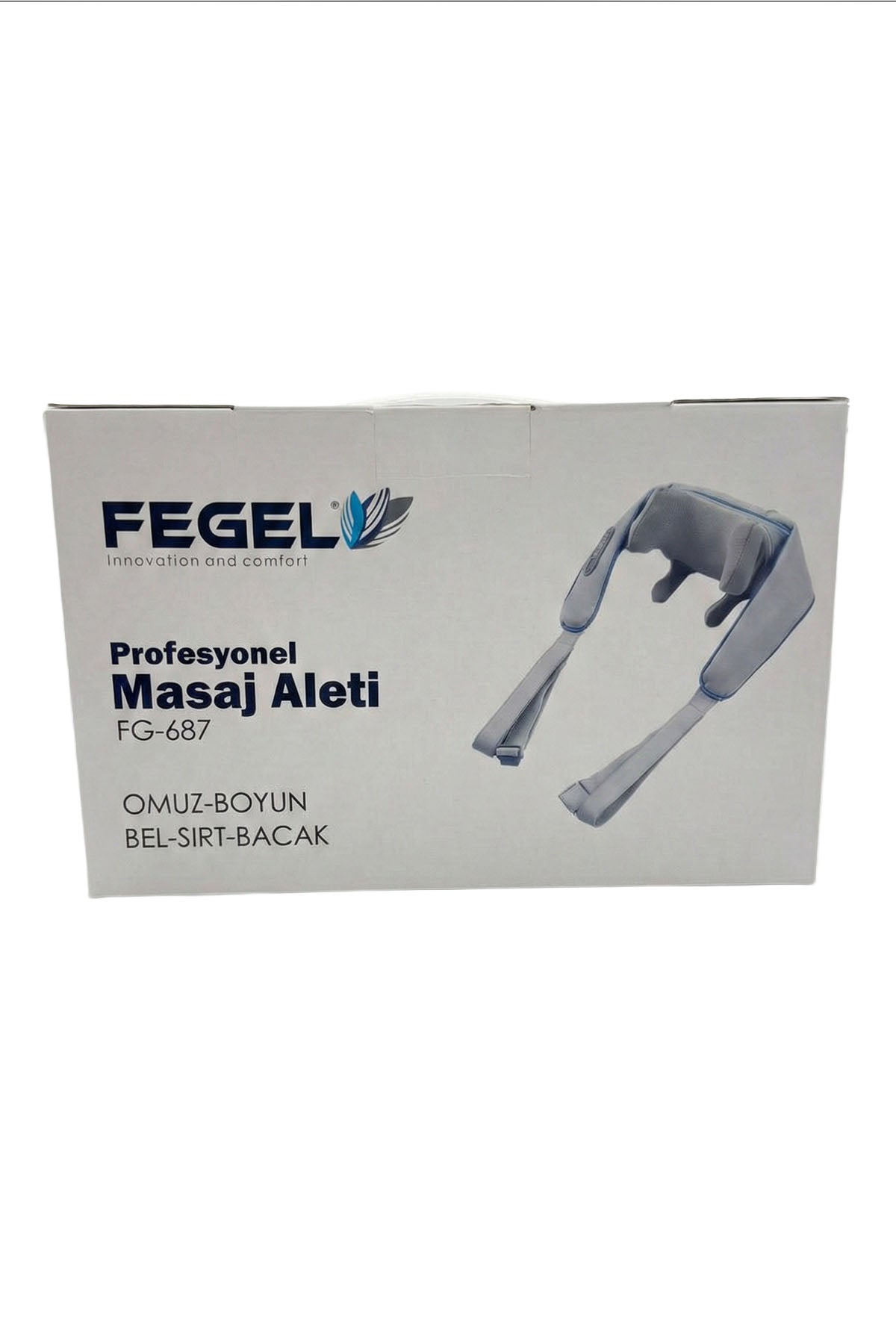 3D Ovmalı Isıtmalı Boyun Askılı Masaj Yastığı / FG-687