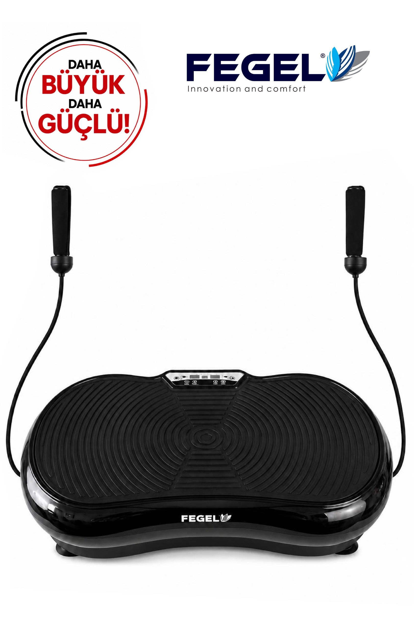 Fegel FG-1000 Titreşimli Egzersiz Aleti - Siyah