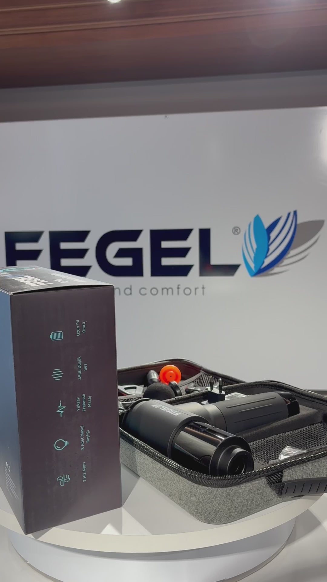 FG-95 Şarjlı Kablosuz Profesyonel Masaj Tabancası